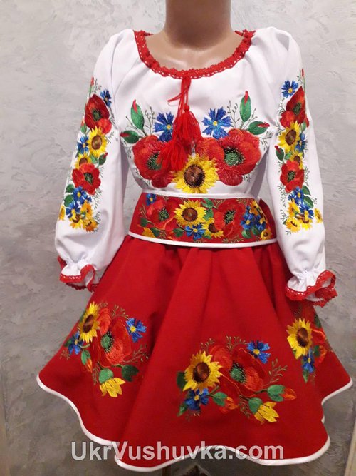 Дитячі вишиванки для дівчаток